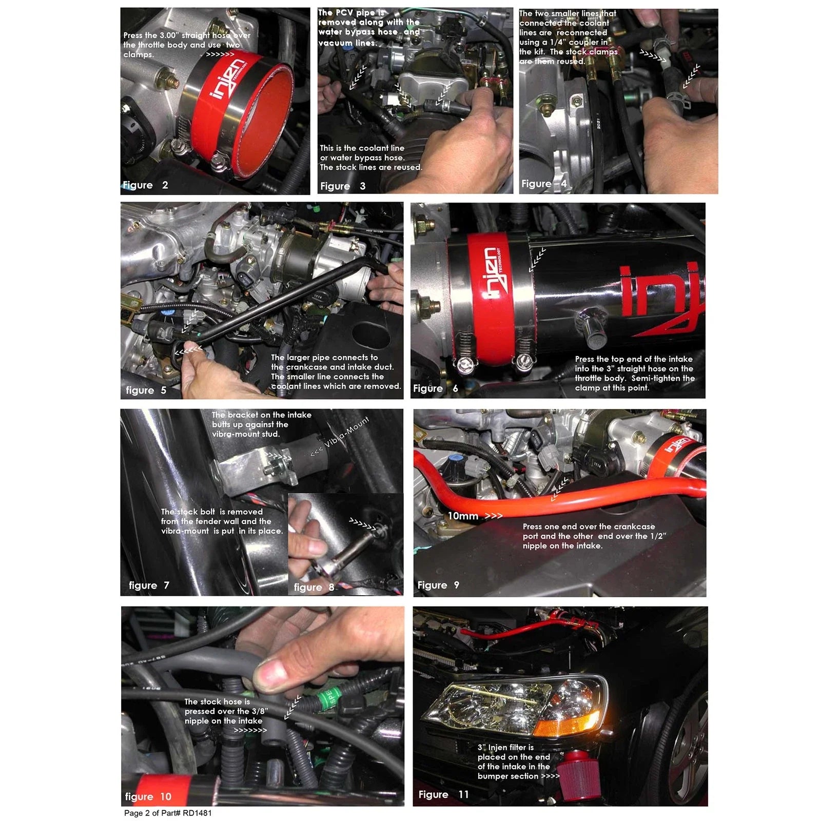 Injen 01-03 CL Type S 02-03 TL Type S (will not fit 2003 models w/ MT) Polished Cold Air Intake