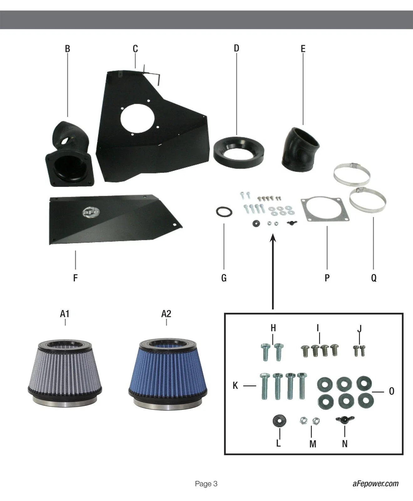 aFe MagnumFORCE Intakes Stage-2 P5R AIS P5R BMW Z4 3.0i (E85/E86) 06-08 L6-3.0L