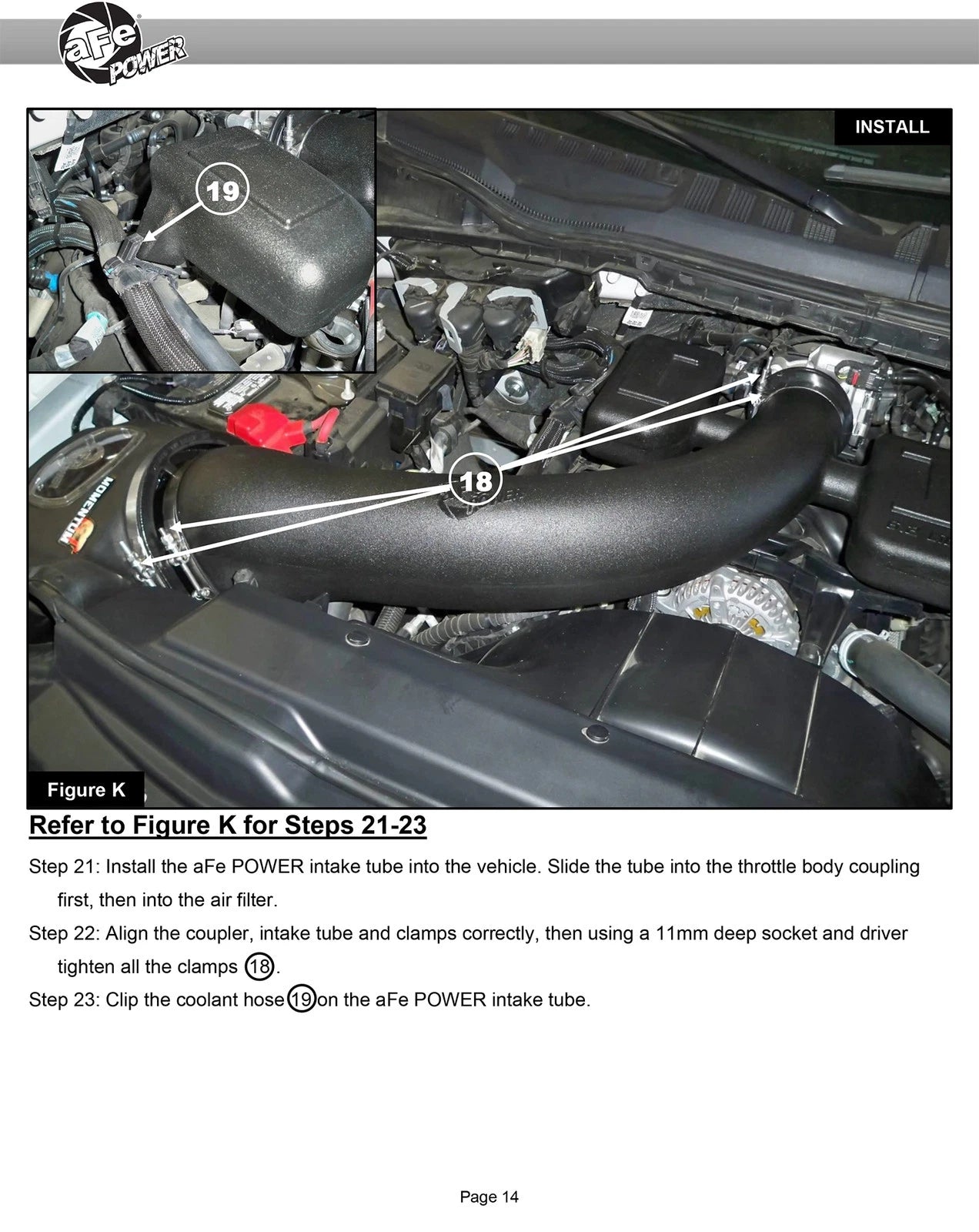 aFe Momentum GT Pro 5R Cold Air Intake System 20-21 Ford F-250/F-350