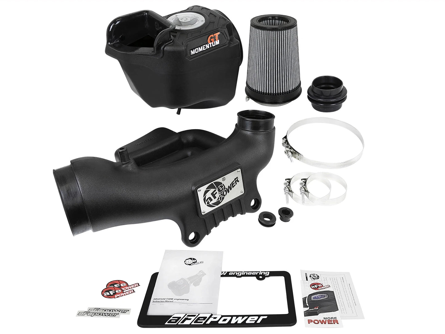 aFe Momentum GT Pro DRY S Cold Air Intake System 12-18 Jeep Wrangler JK V6 3.6L