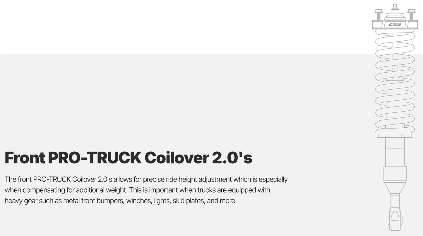 Eibach 2023+ Toyota Sequoia SR5 4WD Pro Truck Lift Kit