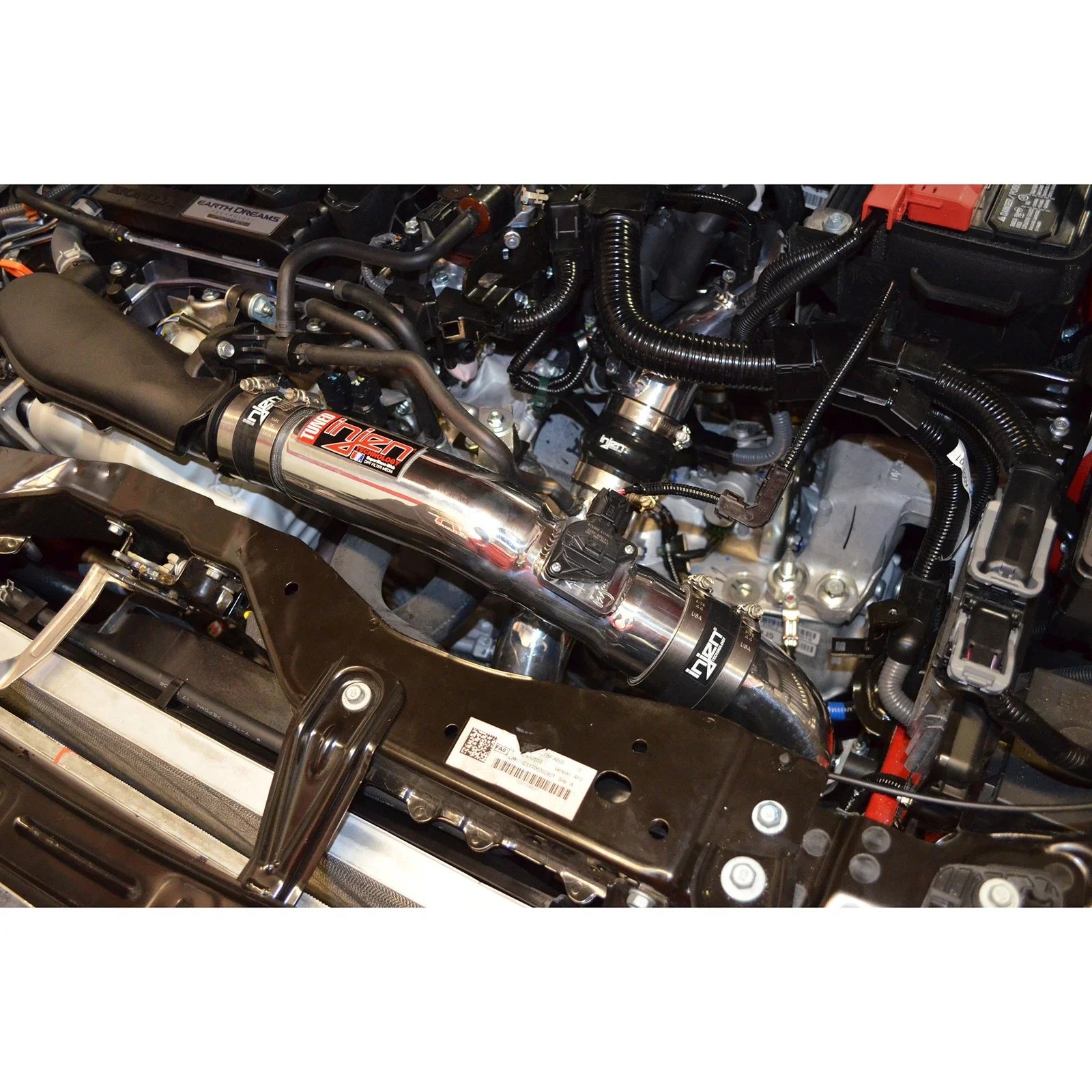 Injen 2017+ Honda Civic Si 1.5L Wrinkle Red Cold Air Intake