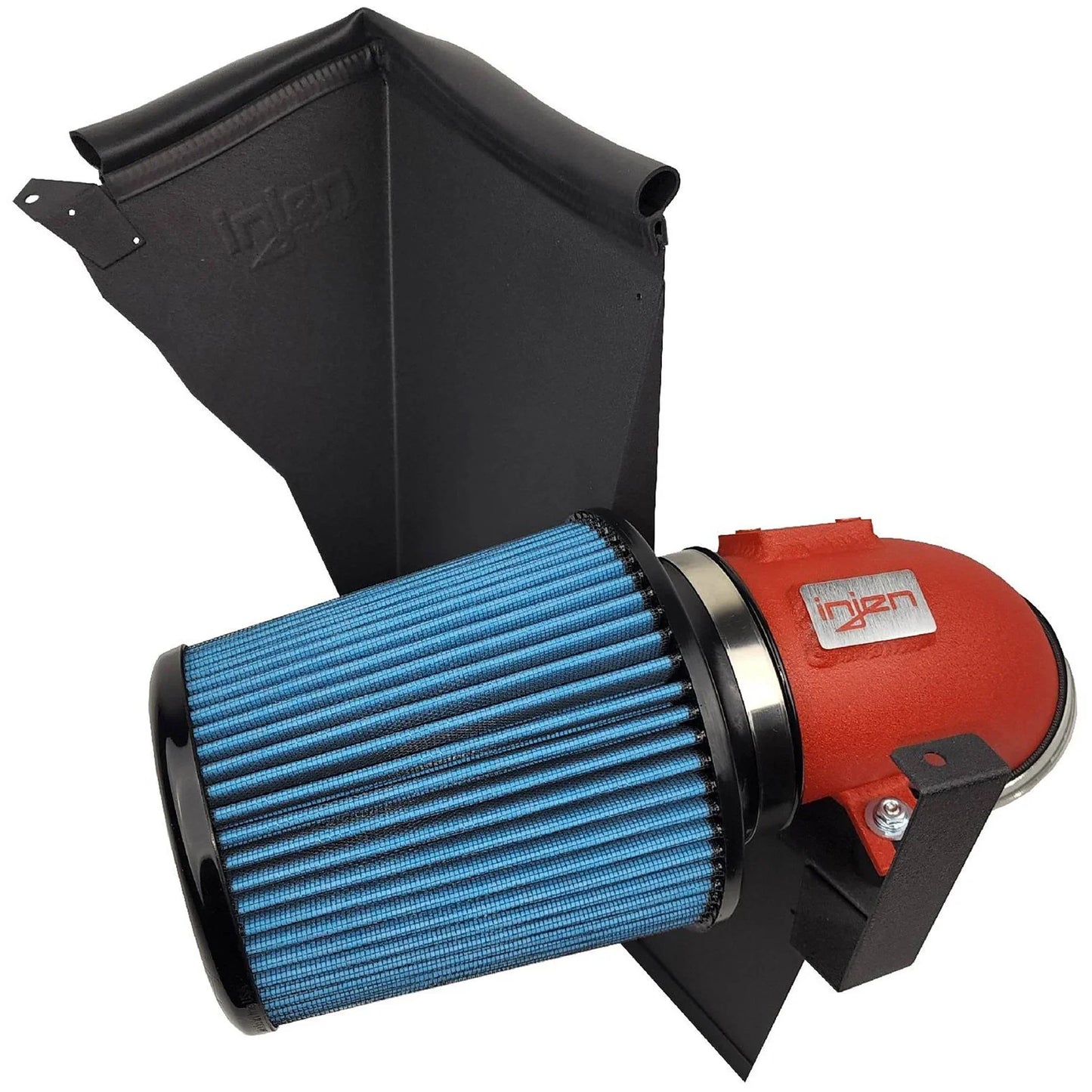 Injen 2020 BMW M340i SP Short Ram Air Intake System Wrinkle Red Finish