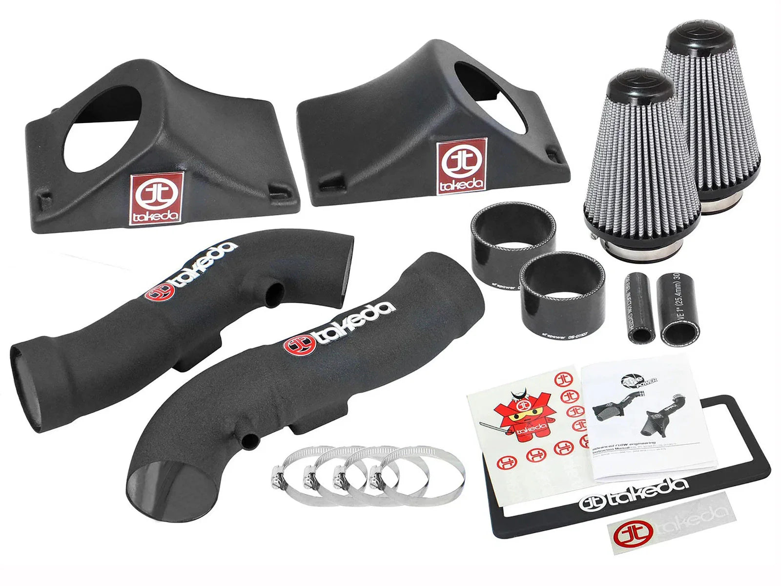 aFe Takeda Stage-2 Intake System Pro Dry S Infiniti Q50 14-15 V6-3.7L