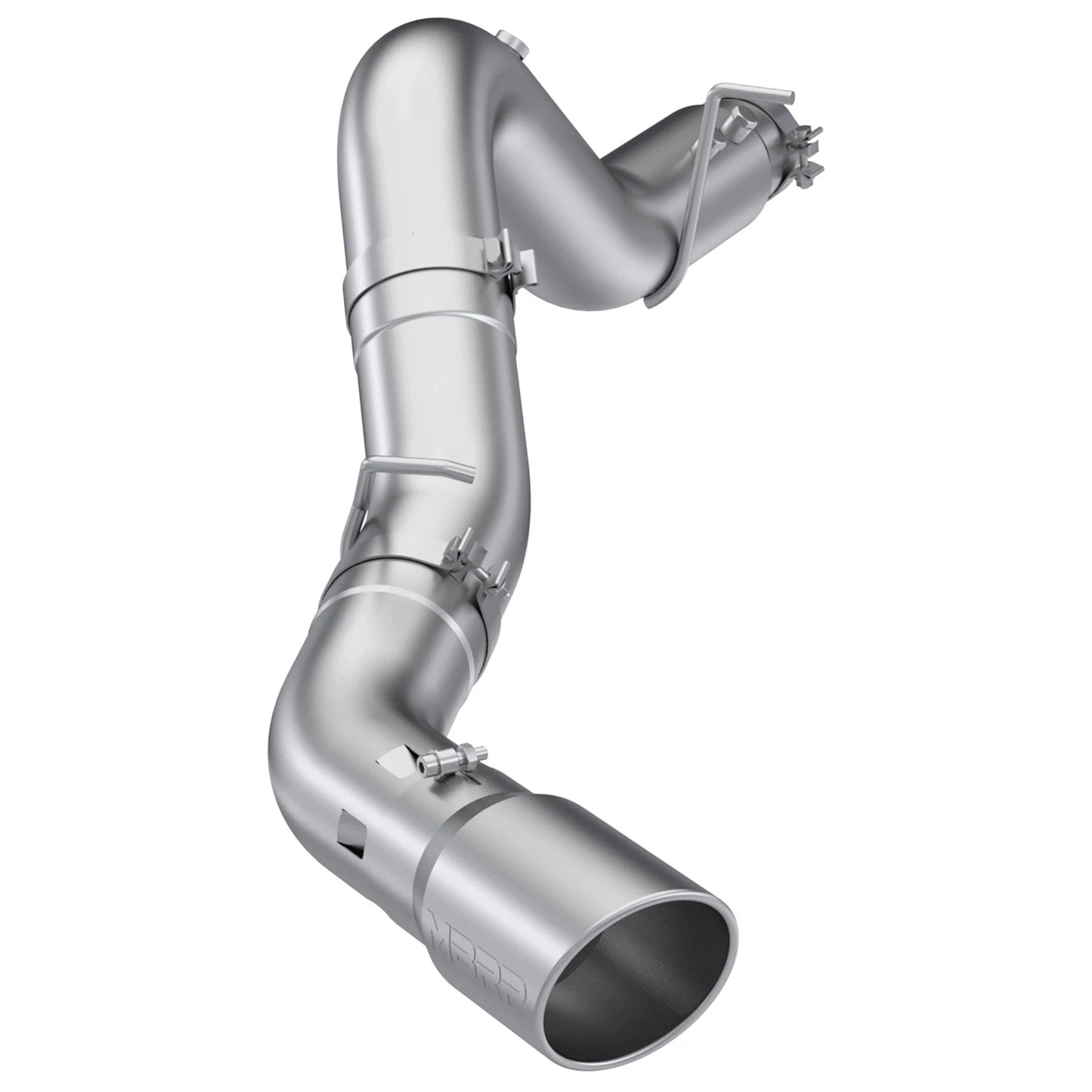 MBRP 20-23 Chevrolet Silverado 2500HD 6.6L Armor Plus T409 SS Single Side Exit 5in DPF Back Exhaust