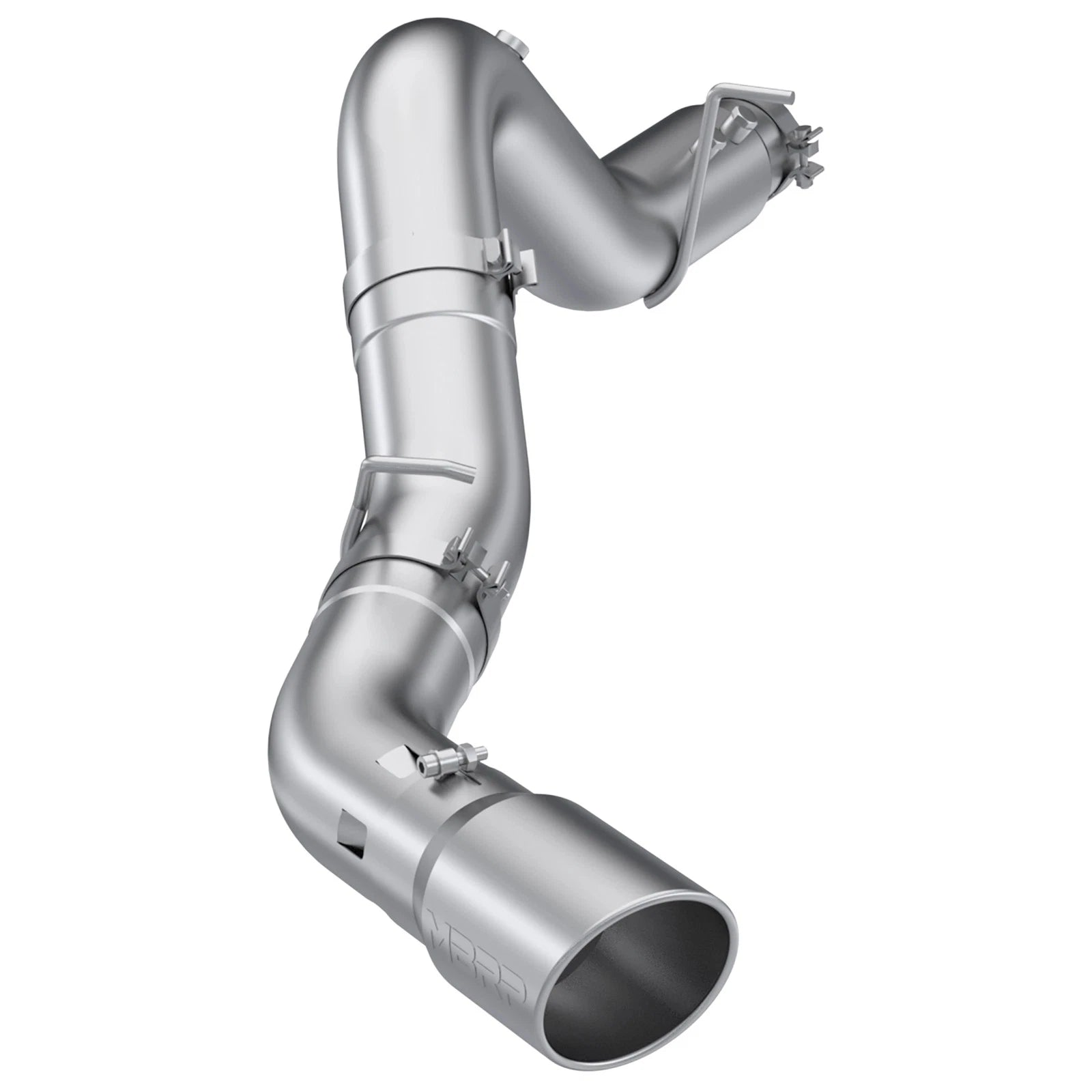 MBRP 20-23 Chevrolet Silverado 2500HD 6.6L Armor Plus T409 SS Single Side Exit 5in DPF Back Exhaust