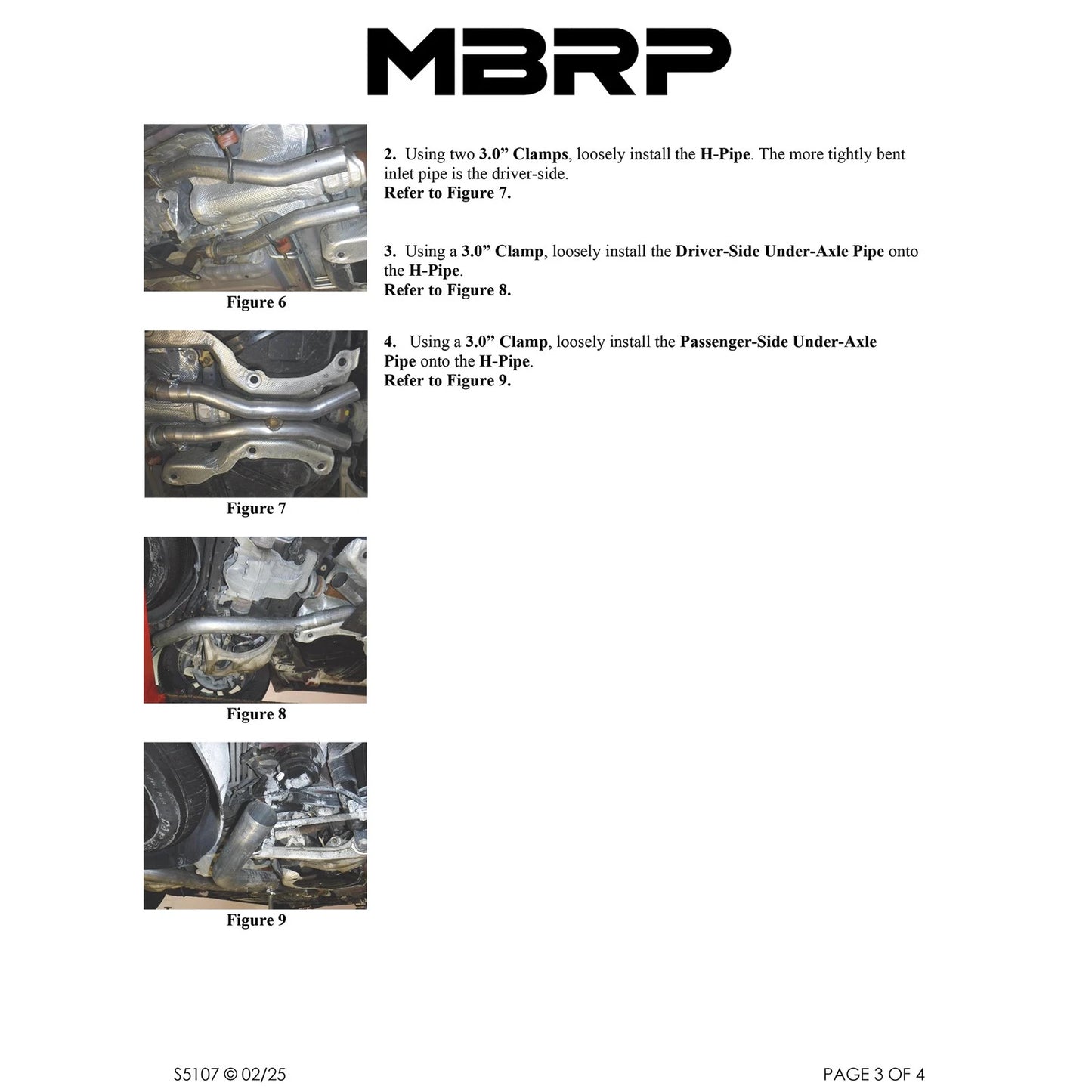 MBRP 2011+ Dodge Durango AL Series 3.0in Cat-Back Dual Rear Exit Exhaust