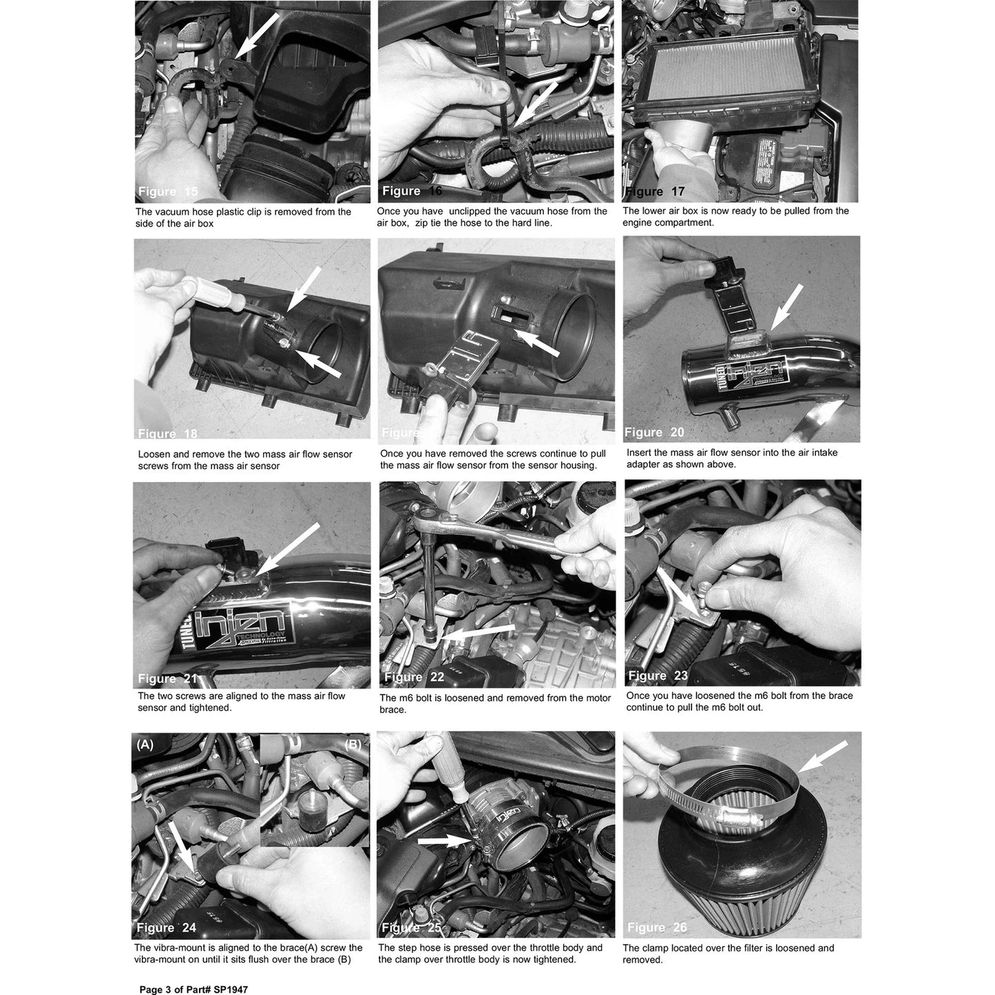 Injen 09-12 Maxima V6 3.5L Polished Short Ram Intake w/ MR Tech/Air Fusion/Heat Shield w/ Brackets