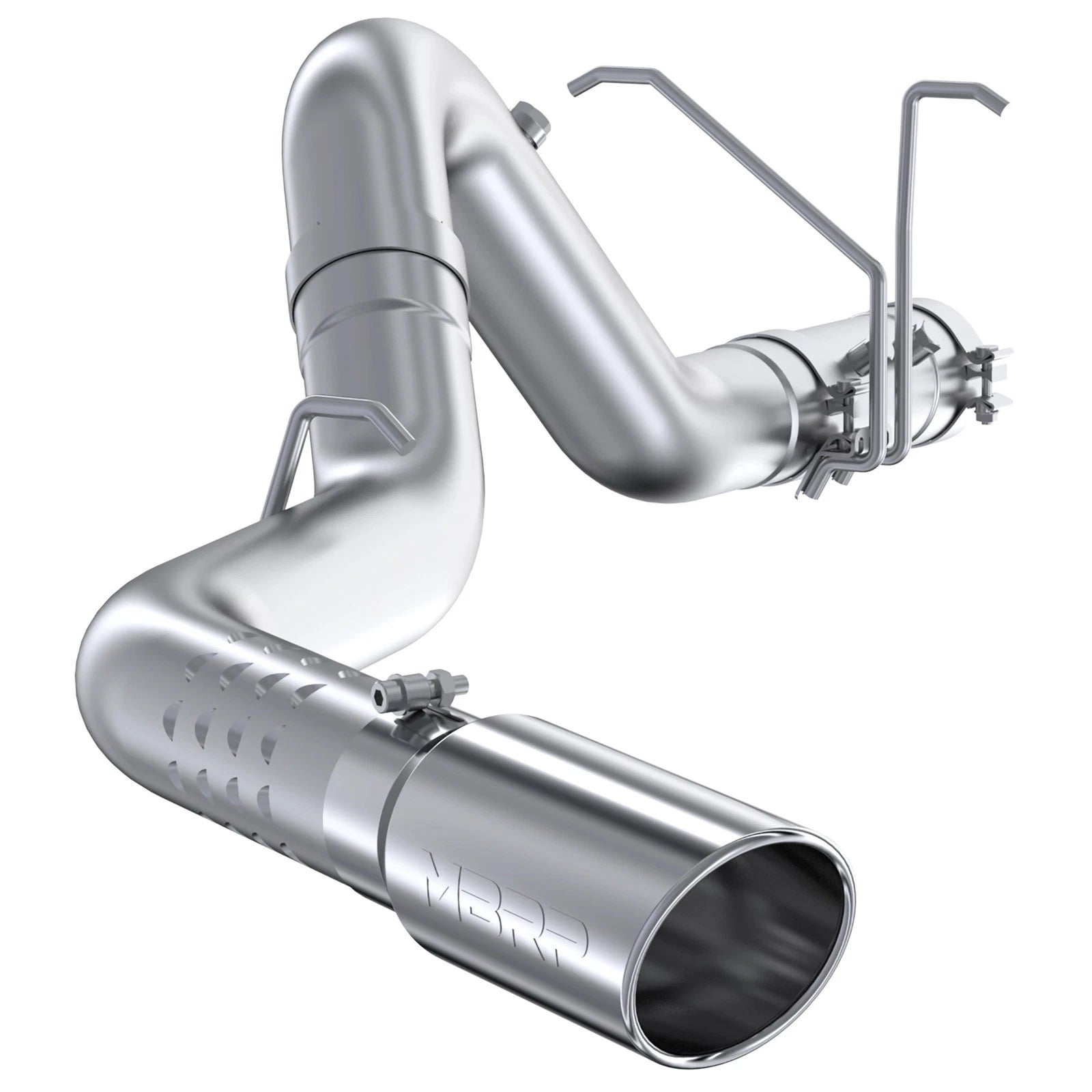 MBRP 11 Chev/GMC 2500/3500 4in Filter Back Single Side Aluminum Exhaust System