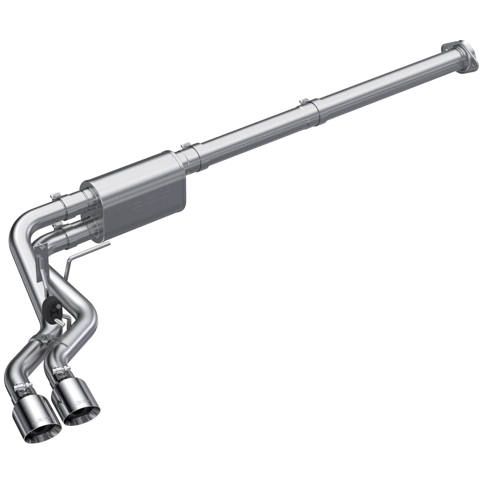 MBRP 2021 Ford F-150 2.7L EcoBoost / 3.5L EcoBoost / 5.0L 3in Cat Back Single Side Exit T304