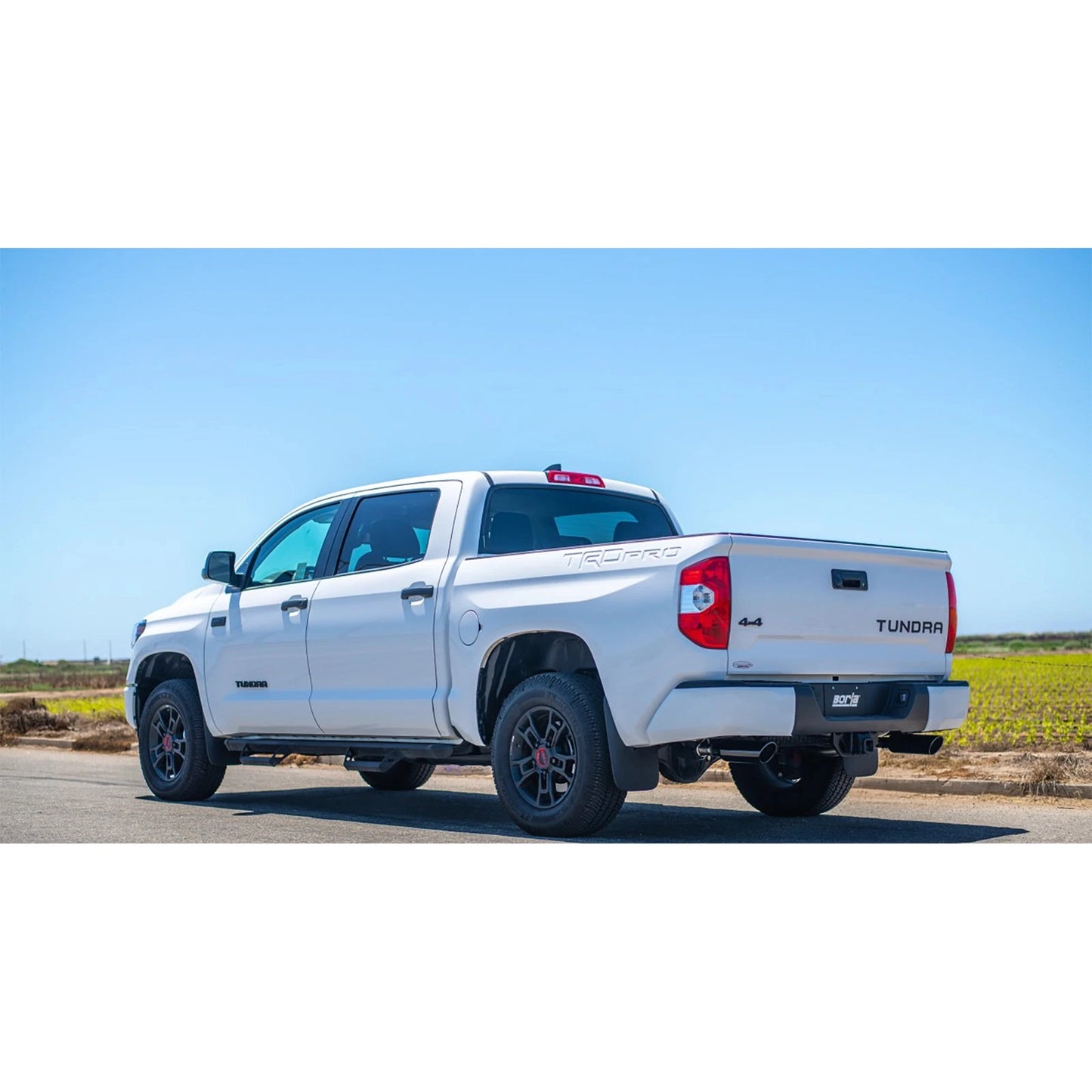 Borla 09-13 Toyota Tundra 4.6L/5.7L ATAK Cat-Back Exhaust - Black Chrome Tips