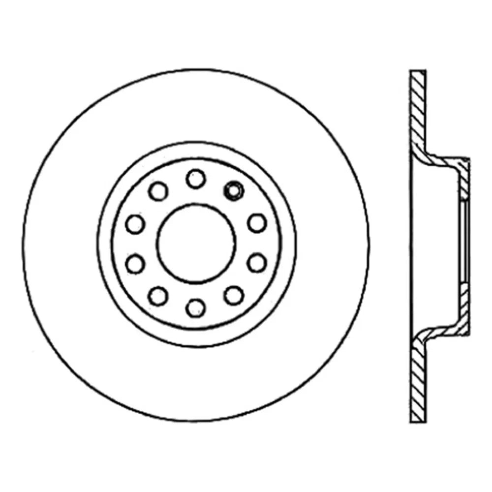 StopTech Slotted & Drilled Sport Brake Rotor
