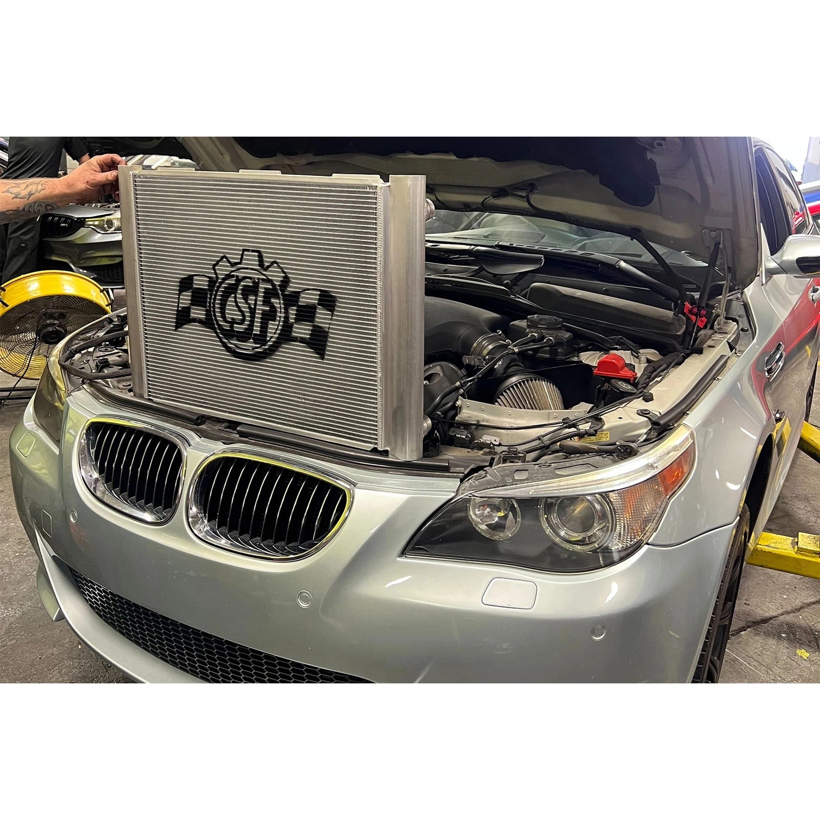 CSF 06-10 BMW E60 M5 / 06-10 BMW E63/E64 M6 Aluminum High-Performance Radiator