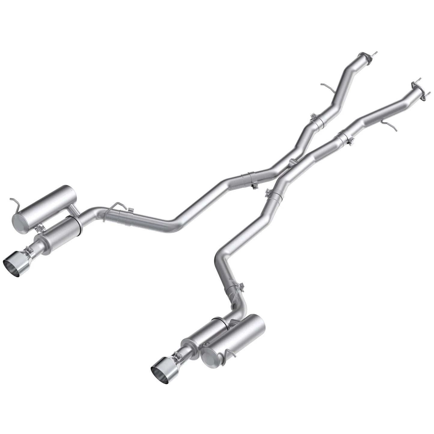 MBRP 2011+ Dodge Durango AL Series 3.0in Cat-Back Dual Rear Exit Exhaust