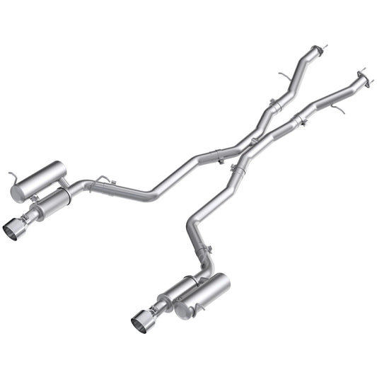 MBRP 2011+ Dodge Durango AL Series 3.0in Cat-Back Dual Rear Exit Exhaust