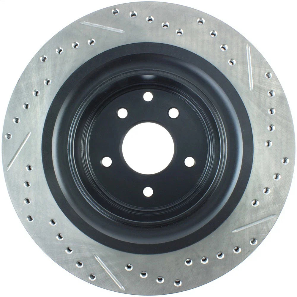 StopTech Infiniti G37 / Nissan 370Z SportStop Slotted & Drilled Rear Right Rotor