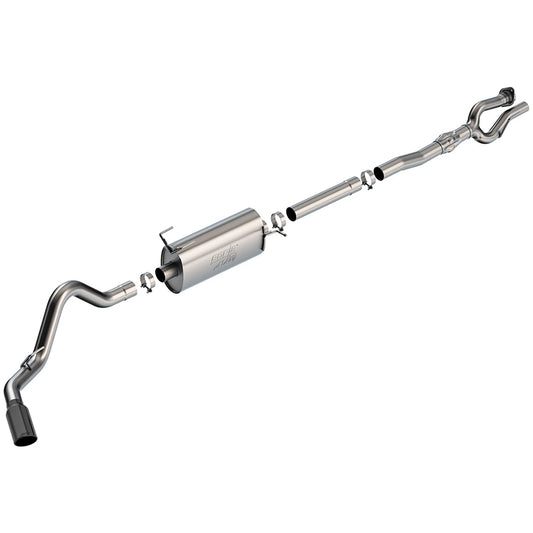 Borla 17-22 Ford F-250/F-350 SD 6.2L V8 2+4WD (Non-Dually) 2.75in ATAK Catback Exhaust - Blk Chrome