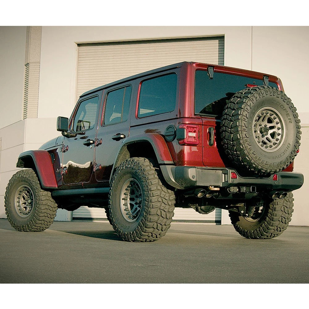 Borla 21-22 Jeep Wrangler Rubicon 392 6.4L V8 AT 4WD 4DR ATAK Cat-Back Exhaust - Coated Black