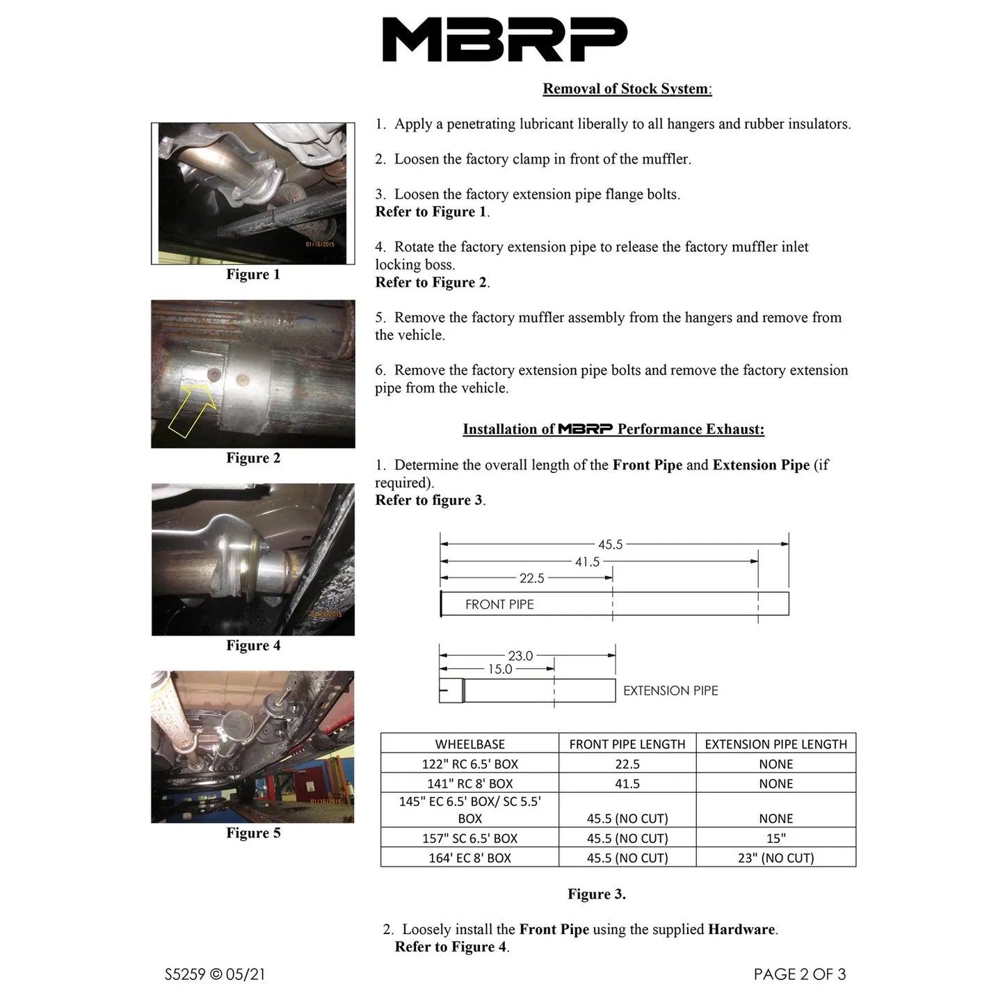 MBRP 2015 Ford F-150 2.7L / 3.5L EcoBoost 4in Cat Back Single Side Alum Exhaust System