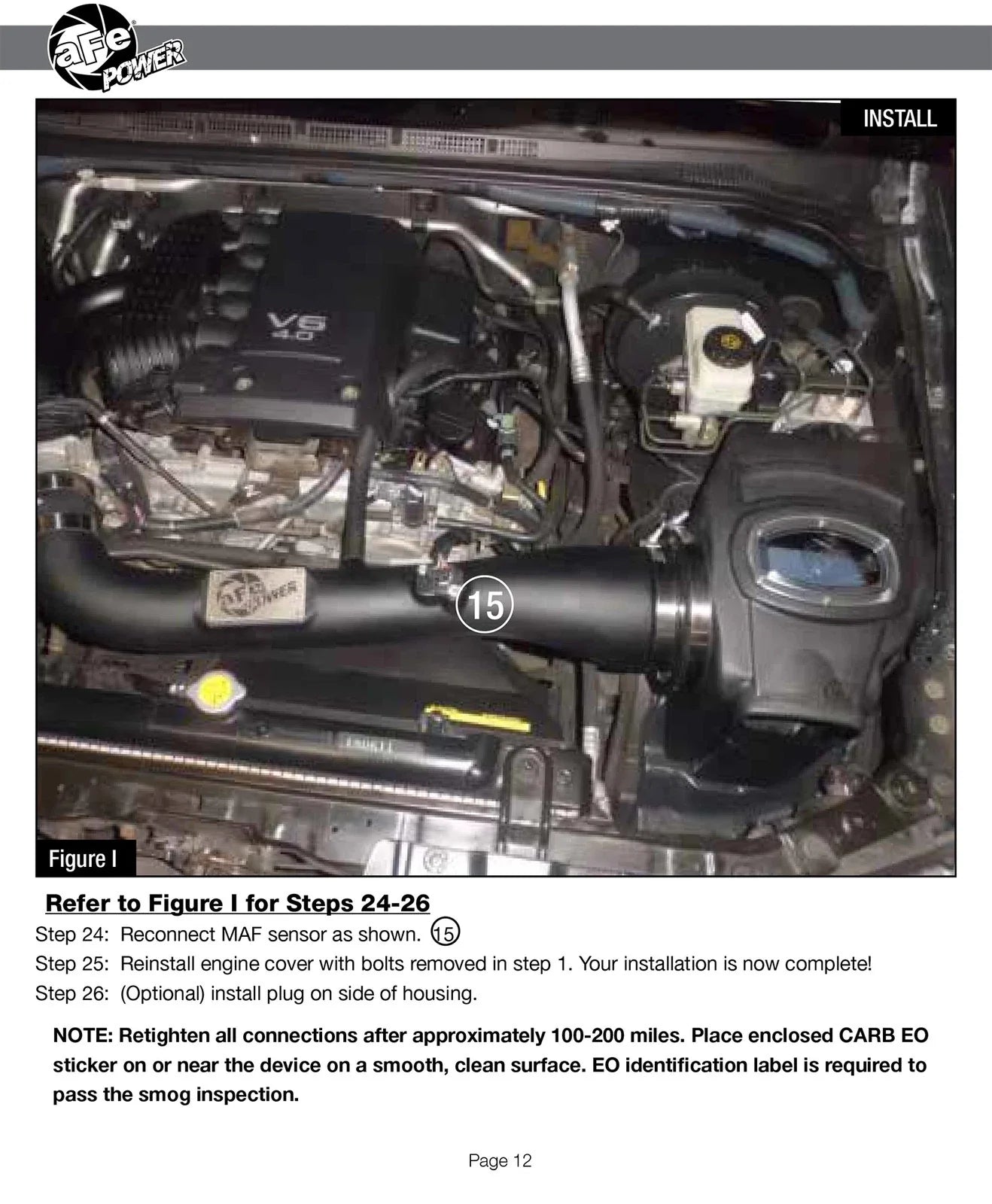 aFe Momentum GT PRO DRY S Stage-2 Intake System 05-15 Nissan Xterra 4.0L V6