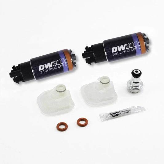 DeatschWerks 09-15 Cadillac CTS-V DW300c (2) 340 LPH In-Tank Fuel Pumps w/ Install Kit