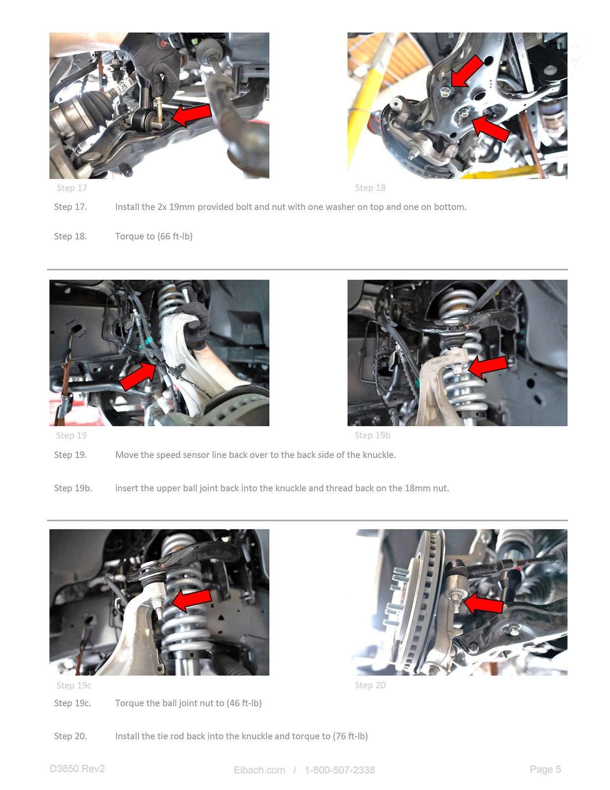 Eibach Pro-Truck Coilover Stage 2R 15-20 Ford F-150 SuperCrew 3.5L V6 EcoBoost 4WD