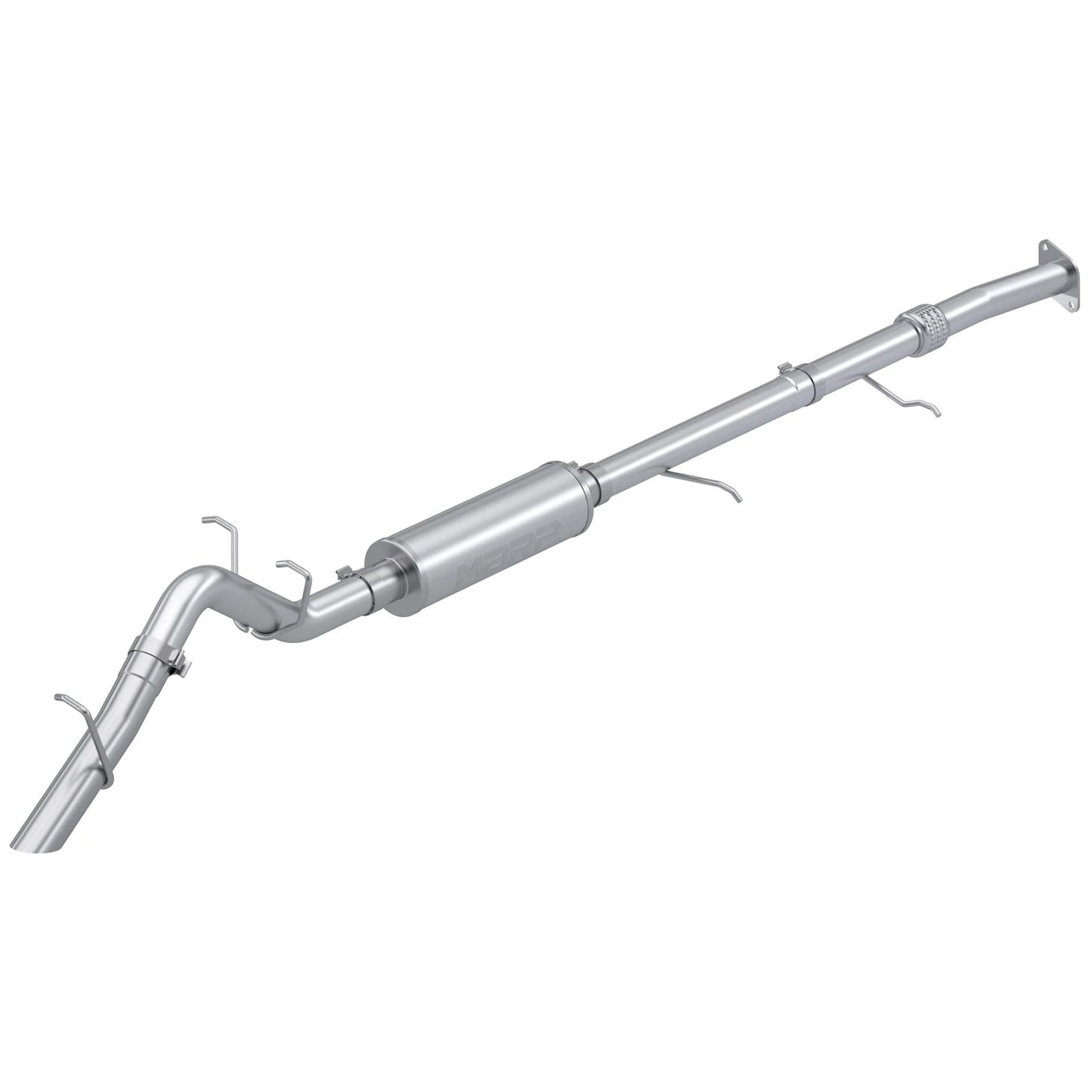 MBRP 2023 Chevy Colorado/GMC Canyon Aluminized Steel Single High Clearance Rear Exit