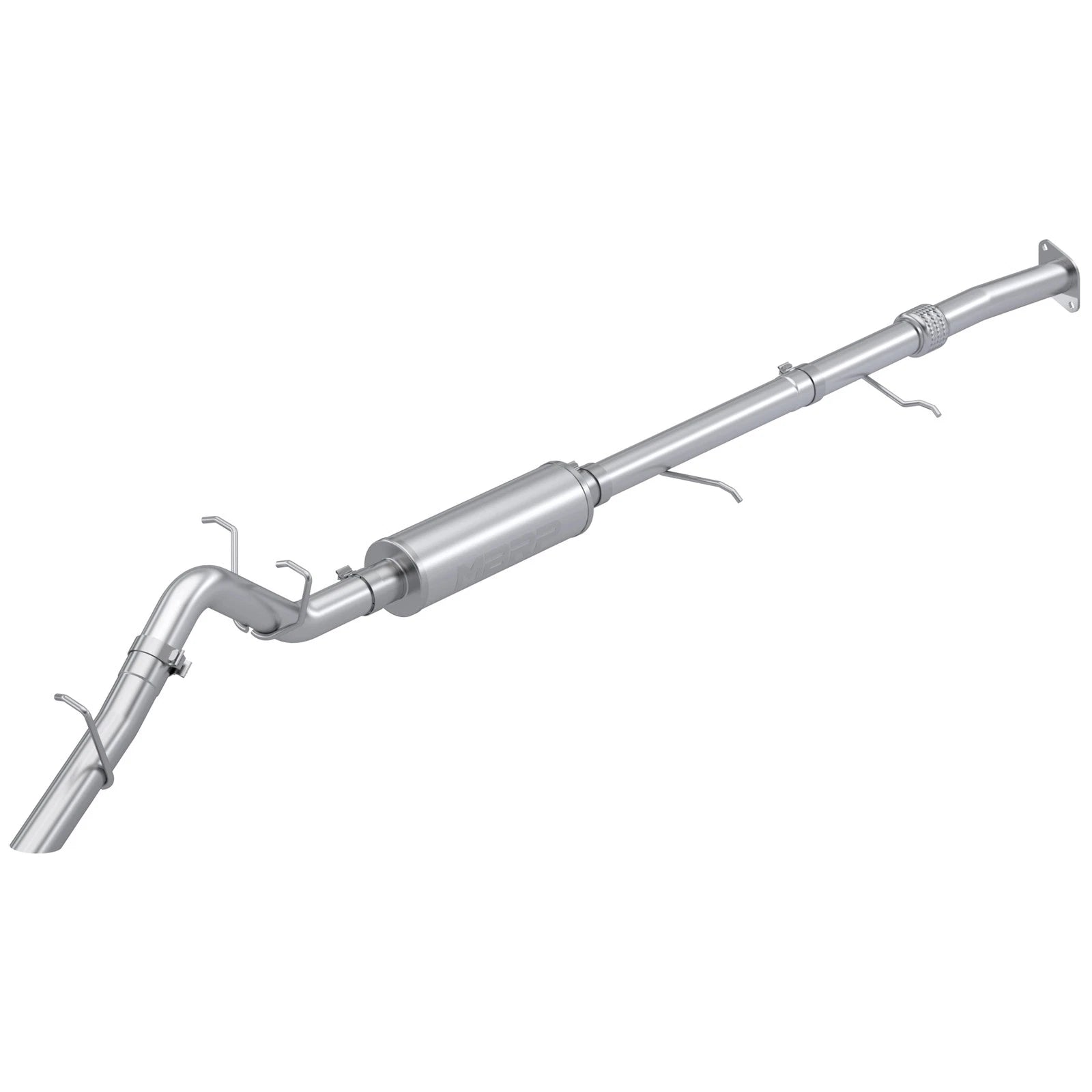 MBRP 2023 Chevy Colorado/GMC Canyon Aluminized Steel Single High Clearance Rear Exit