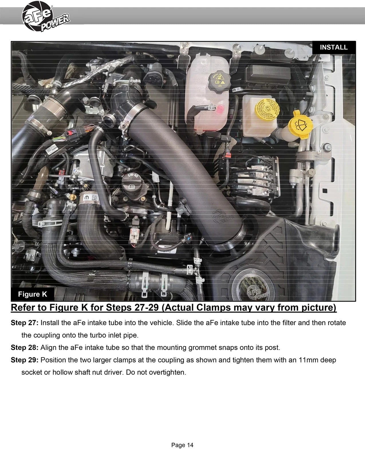 aFe 20-21 Jeep Wrangler (JL) V6-3.0L (td) Momentum HD Cold Air Intake System w/ Pro Dry S Media
