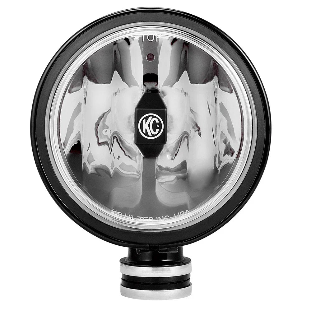 KC HiLiTES 6in. Daylighter Gravity G6 LED Light 20w SAE/ECE Driving Beam (Single) - Black SS