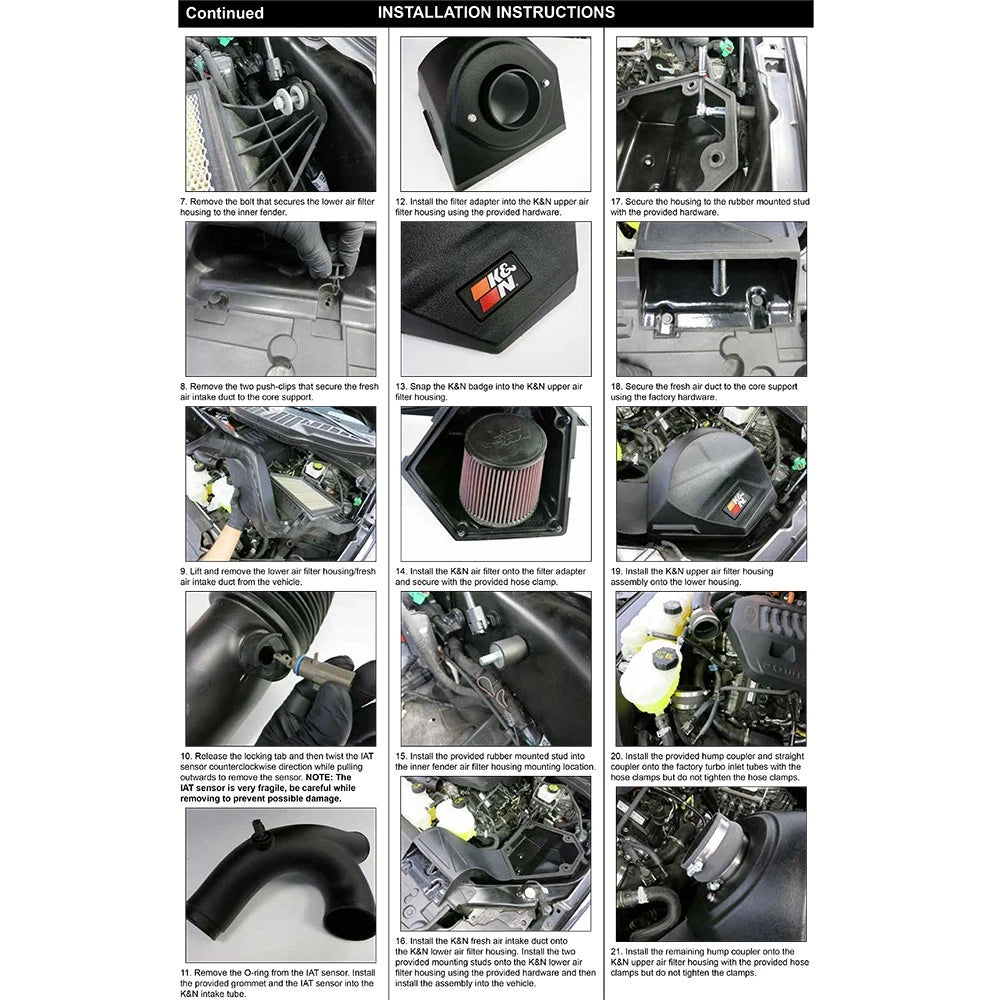 K&N 2021+ Ford F150 V6-3.5L/2.7L F/I AirCharger Performance Intake