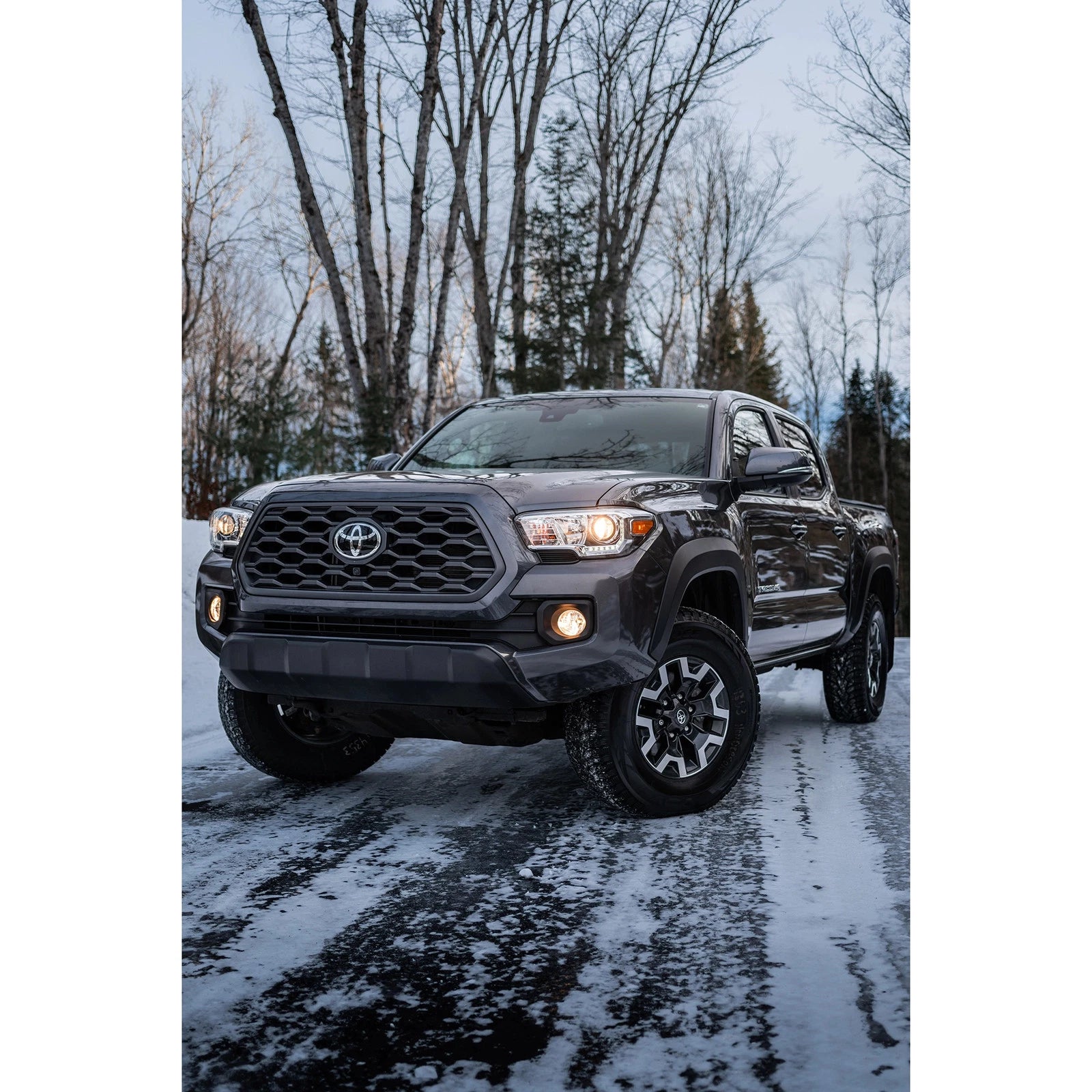 MBRP 2016 Toyota Tacoma 3.5L Cat Back Turn Down Style Aluminized Exhaust System