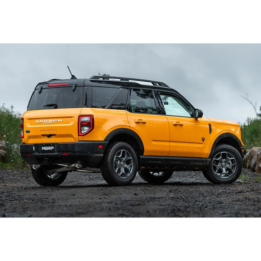 MBRP 2021+ Ford Bronco Sport (1.5L / 2.0L EcoBoost) 2.5in Res-Back Exhaust - Dual Rear - Alum. Steel