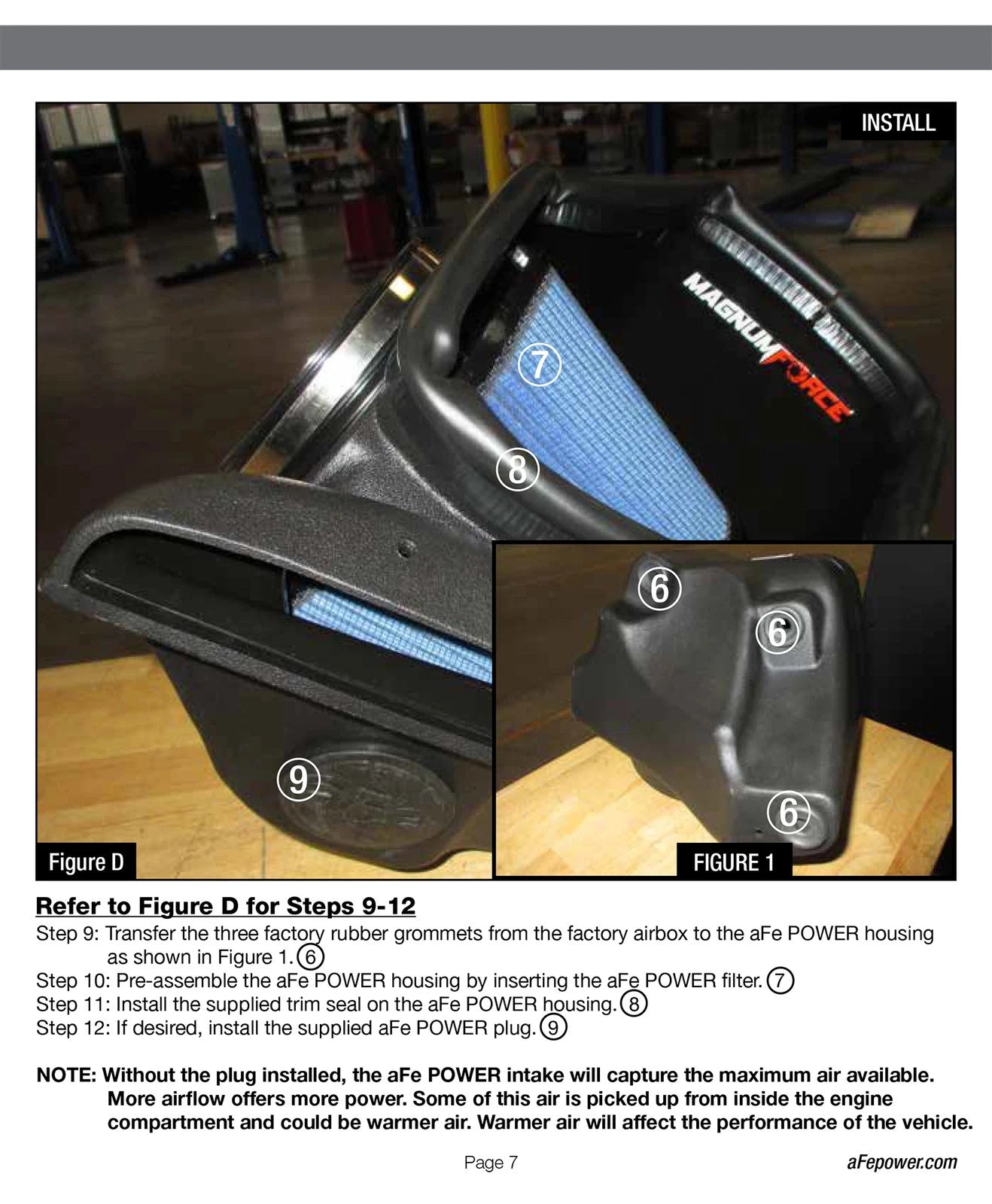 aFe Magnum FORCE Pro Dry S Cold Air Intake System 11-19 Jeep Grand Cherokee (WK2) V8-5.7L