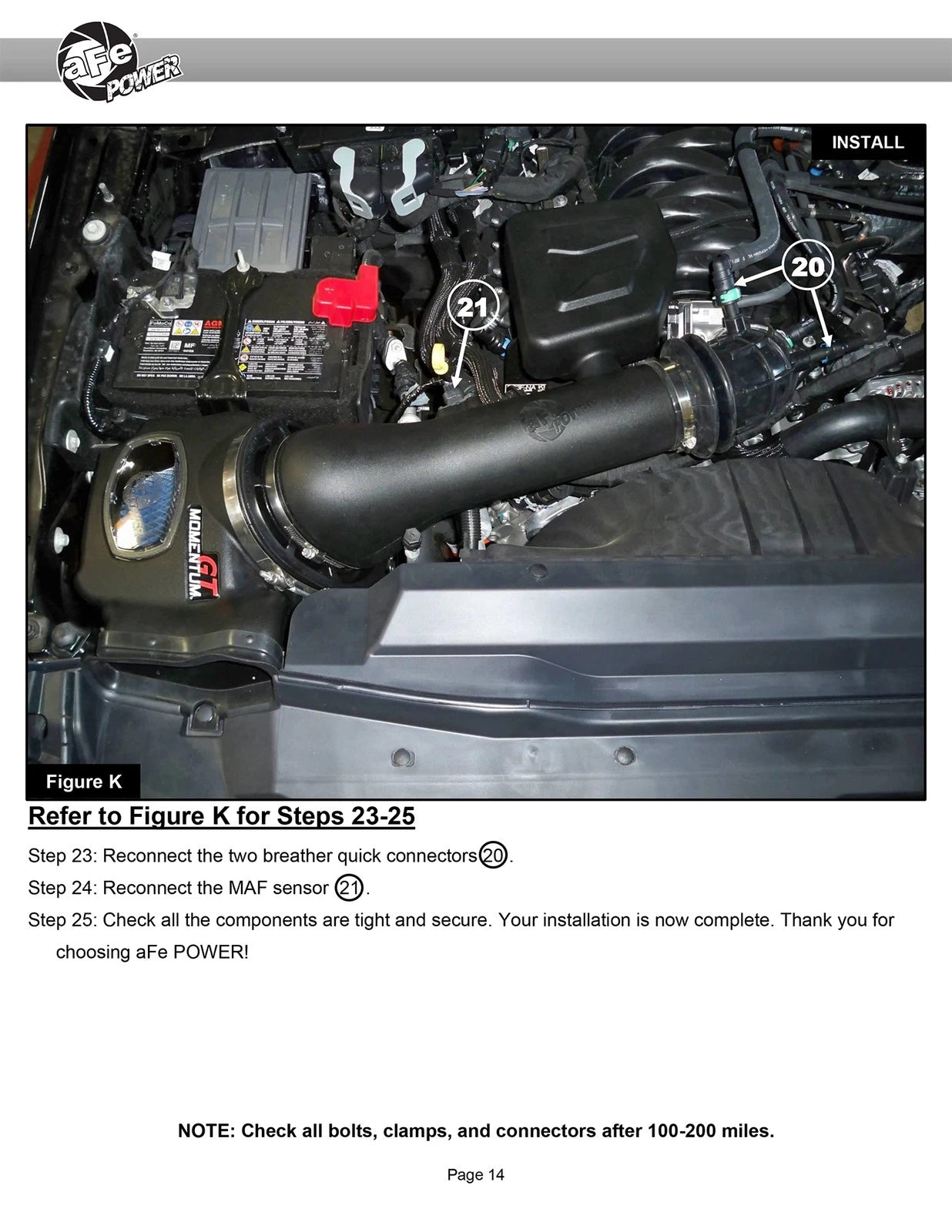 aFe 2023+ Ford F-250/F-350 V8-7.3L Momentum GT Pro 5R Intake System