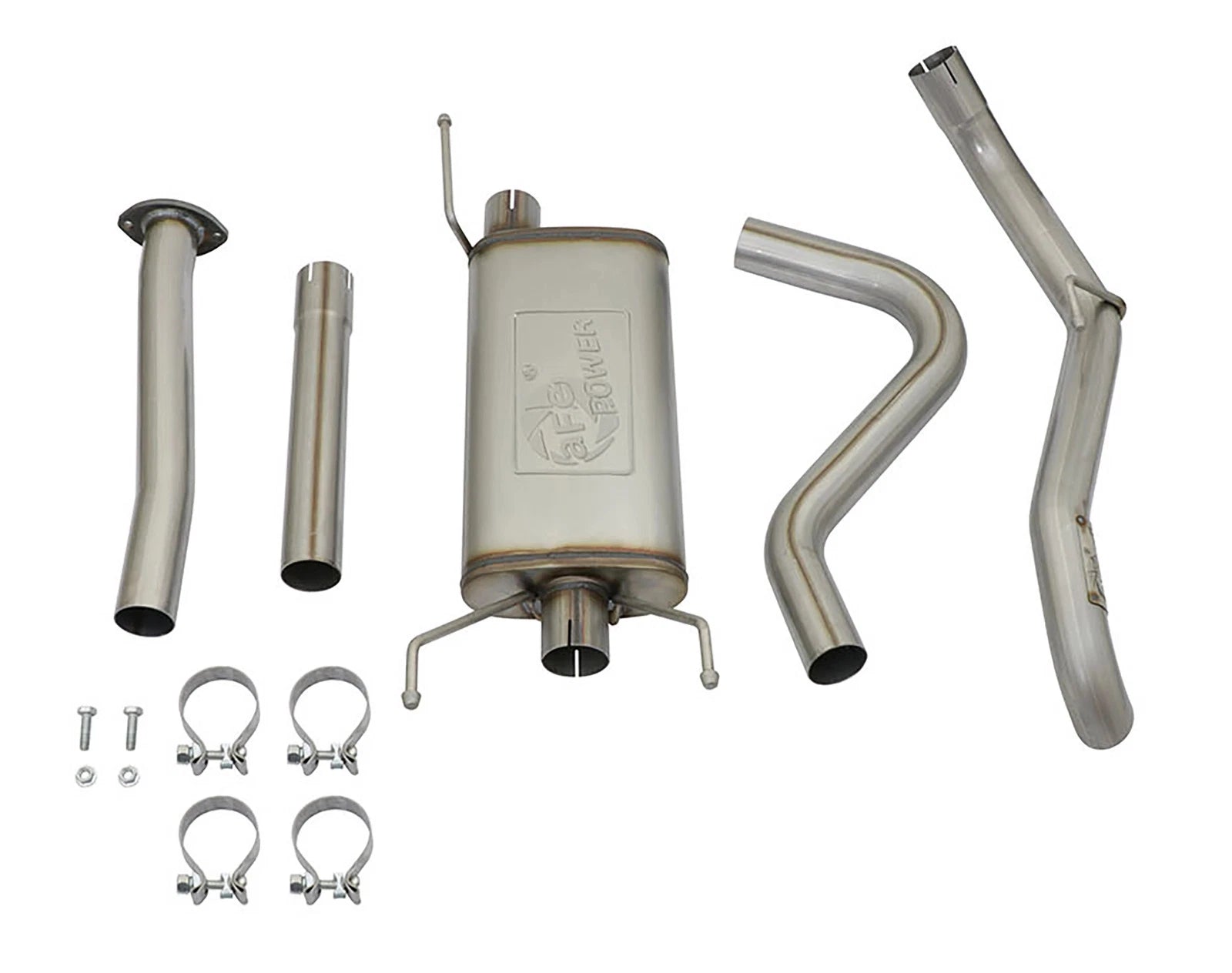 aFe MACHForce XP Exhausts Cat-Back Hi-Tuck RB SS 16 Toyota Tacoma V6-3.5L