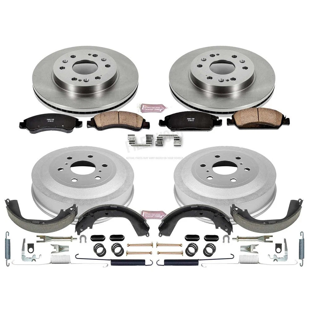 Power Stop 09-13 Chevrolet Silverado 1500 2WD Front & Rear Autospecialty Brake Kit