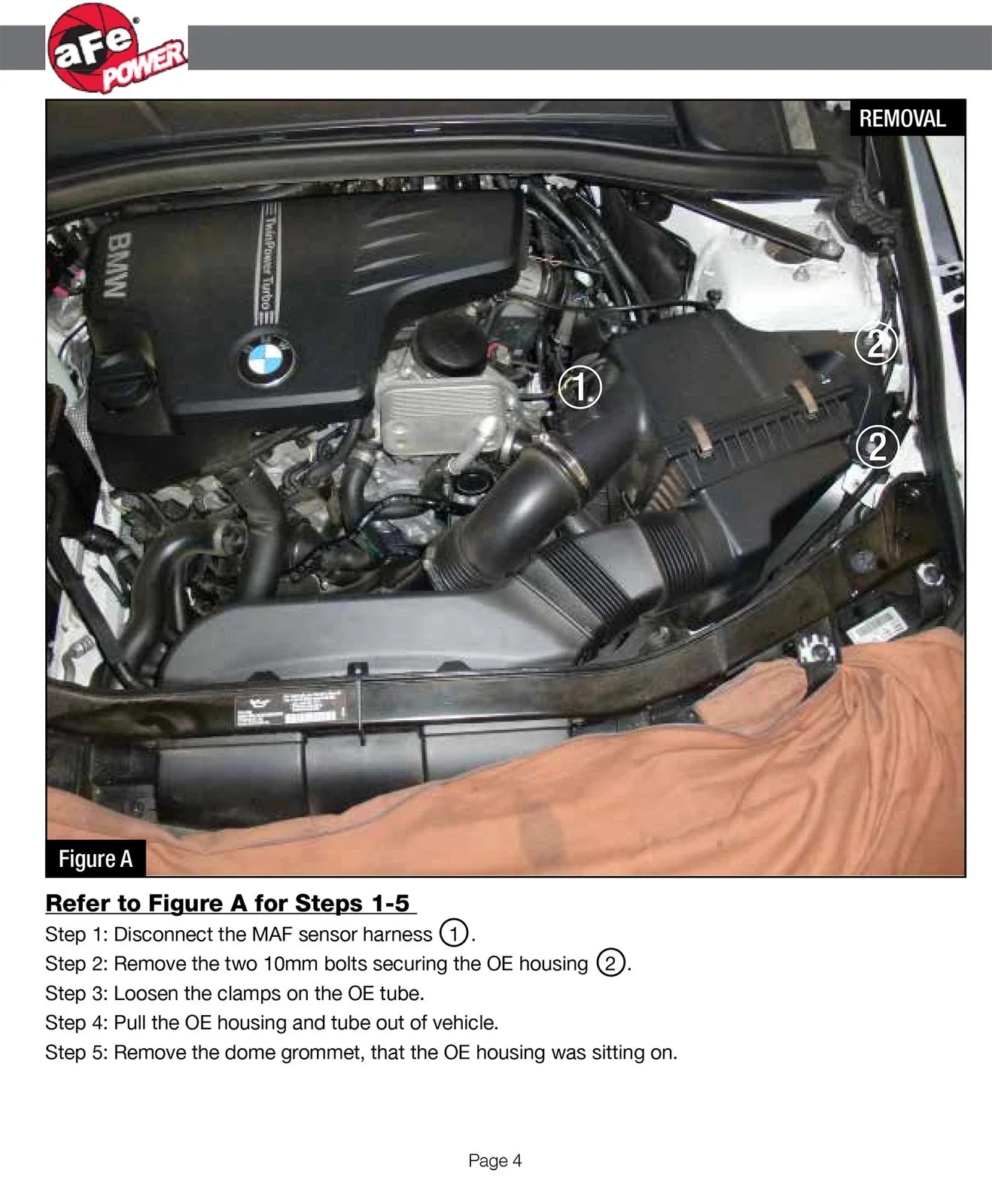 aFe MagnumFORCE Intake System Stage-2 Pro 5R 12-15 BMW X1 (E84) 2.0L N20