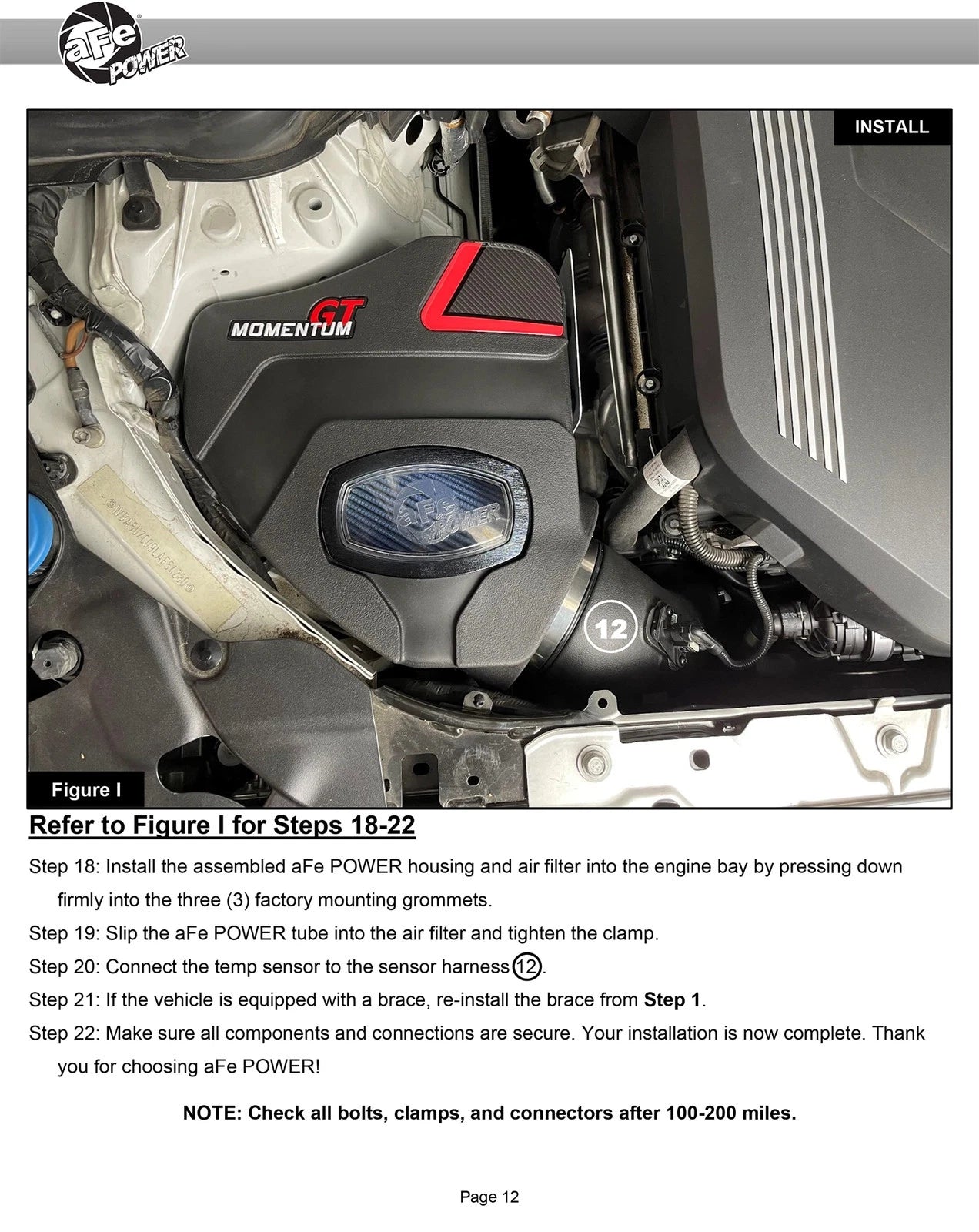 aFe Momentum GT Cold Air Intake System w/Pro Dry S Filter 20-21 BMW M340i (G20) 3.0 L6 (t) N58