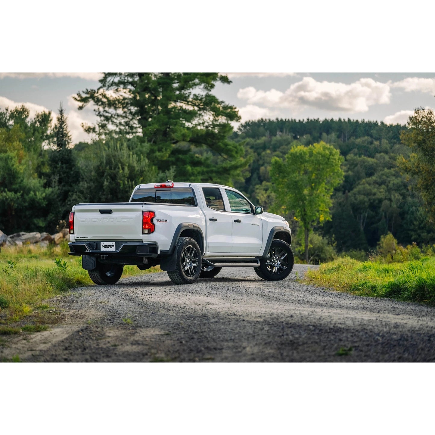 MBRP 2023 Chevy Colorado/GMC Canyon Aluminized Steel Single High Clearance Rear Exit