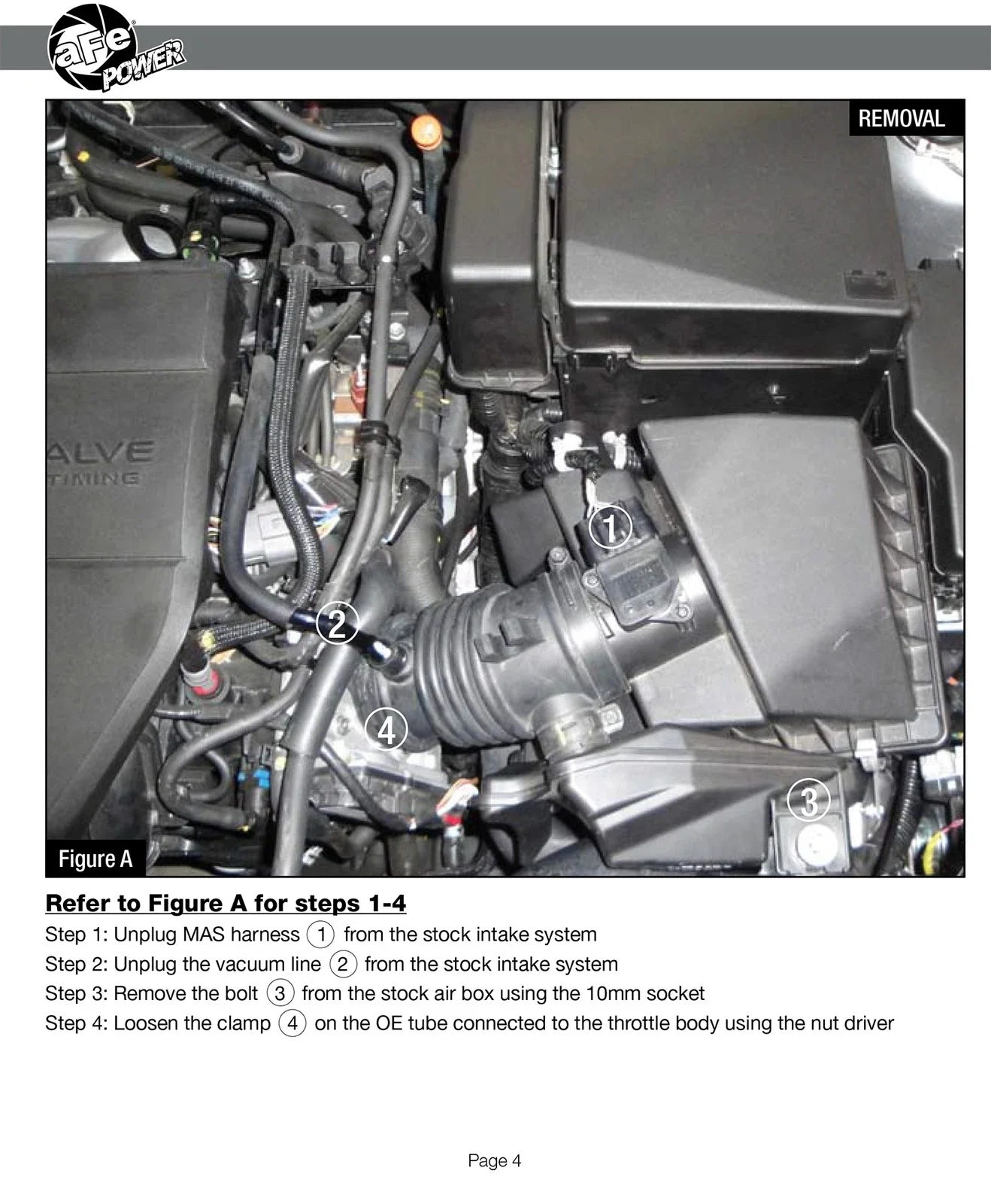 aFe Takeda Intakes Stage-2 PDS AIS PDS Mazda 3 10-11 L4-2.5L (pol)