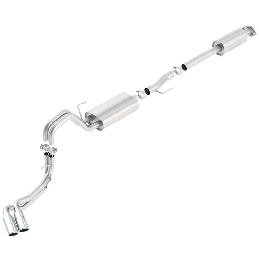 Borla 15-16 Ford F-150 3.5L EcoBoost Ext. Cab Std. Bed Catback Exhaust Touring Truck Side Exit