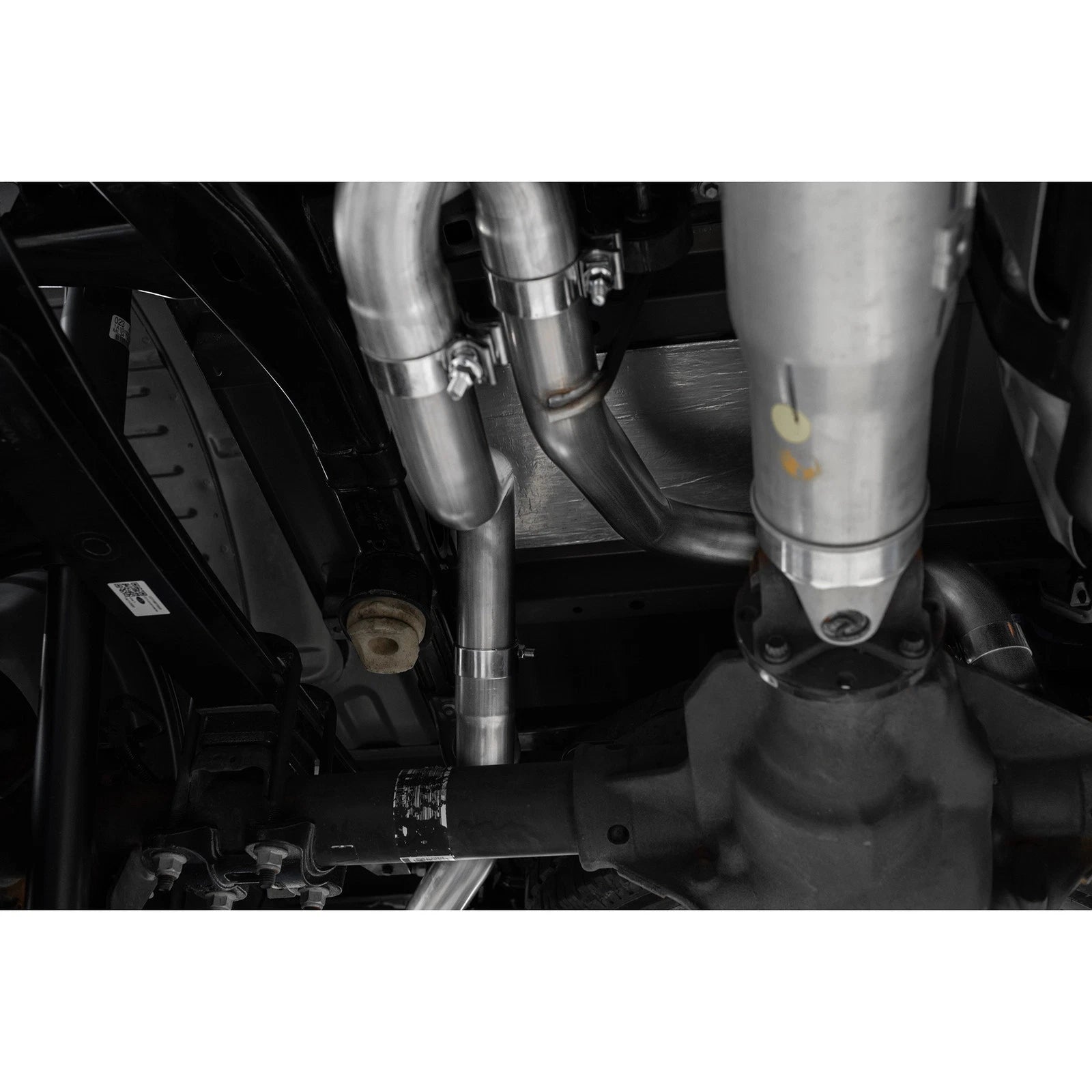 MBRP 2021+ F-150 2.7L/ 3.5L Ecoboost, 5.0L 3in Cat Back 2.5in Dual Split Rear - Black Coated