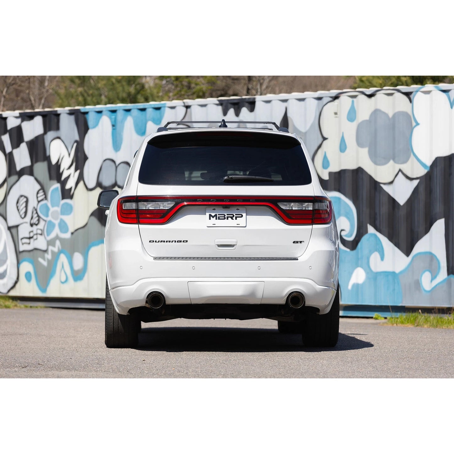 MBRP 2011+ Dodge Durango 3.6L V6 AL Series 3.0in Cat-Back Dual Rear Exit Exhaust