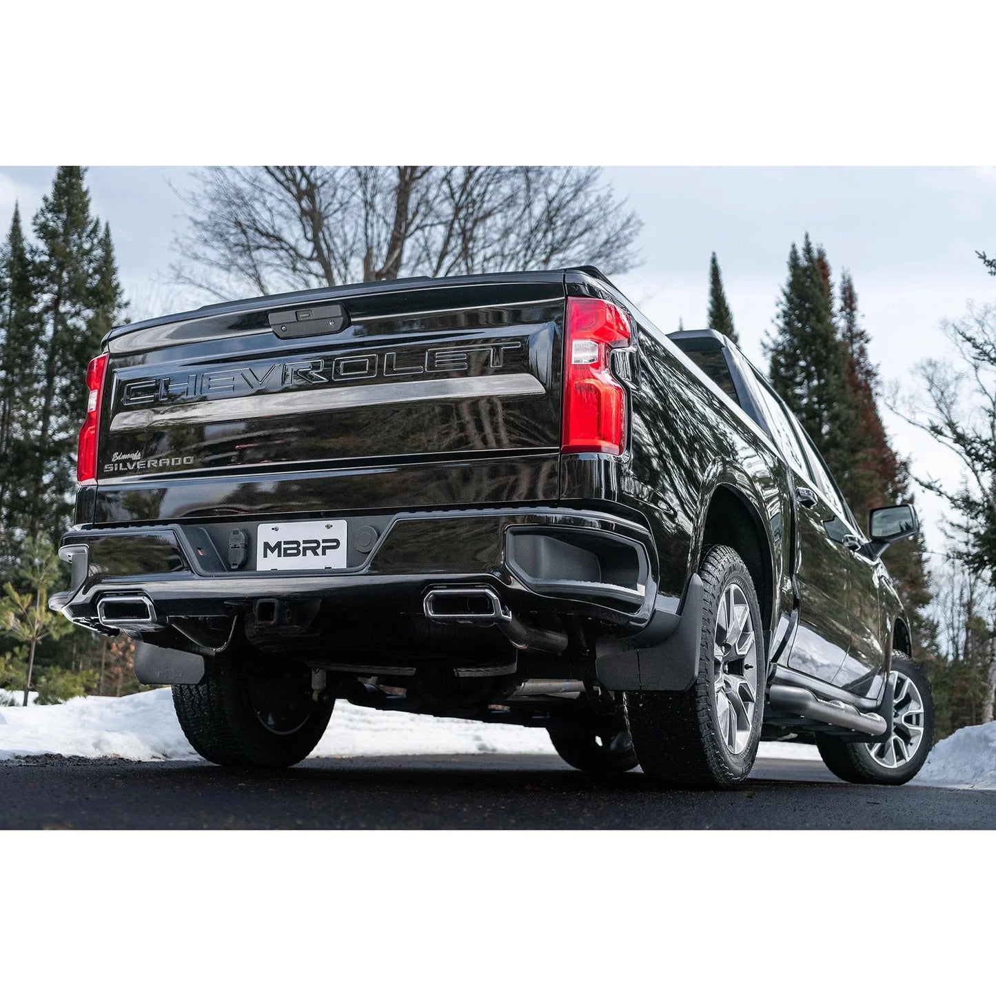 MBRP 2019 Chevrolet Silverado 1500 4.3L/5.3L 2.5in Cat Back Dual Rear Exit - Aluminized