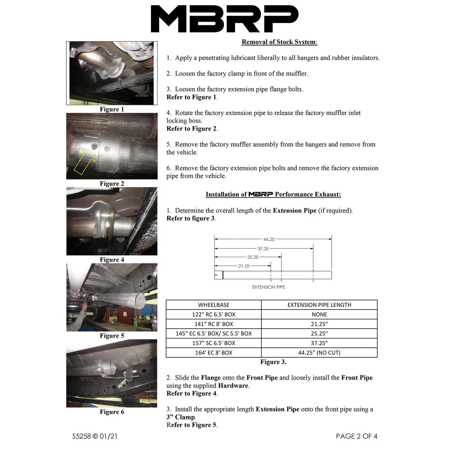 MBRP 2015 Ford F-150 5.0L 3in Cat Back Dual Split Rear Exit Black Exhaust System