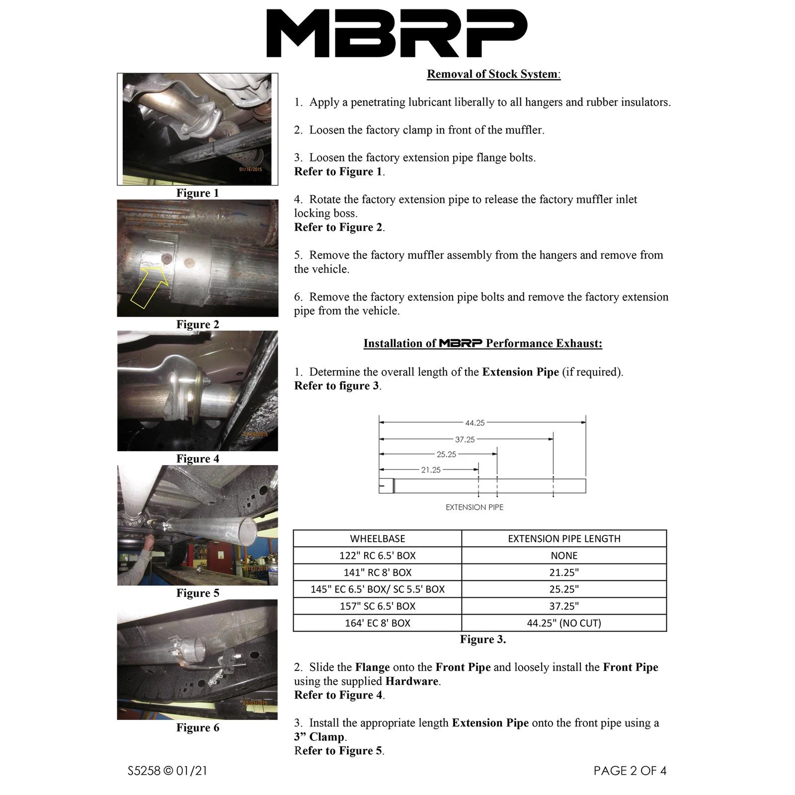 MBRP 2015 Ford F-150 5.0L 3in Cat Back Dual Split Rear Exit Black Exhaust System