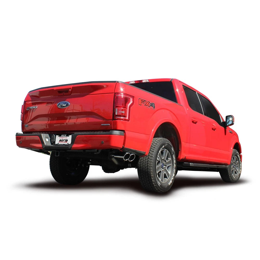 Borla 15-16 Ford F-150 3.5L EcoBoost Ext. Cab Std. Bed Catback Exhaust Touring Truck Side Exit
