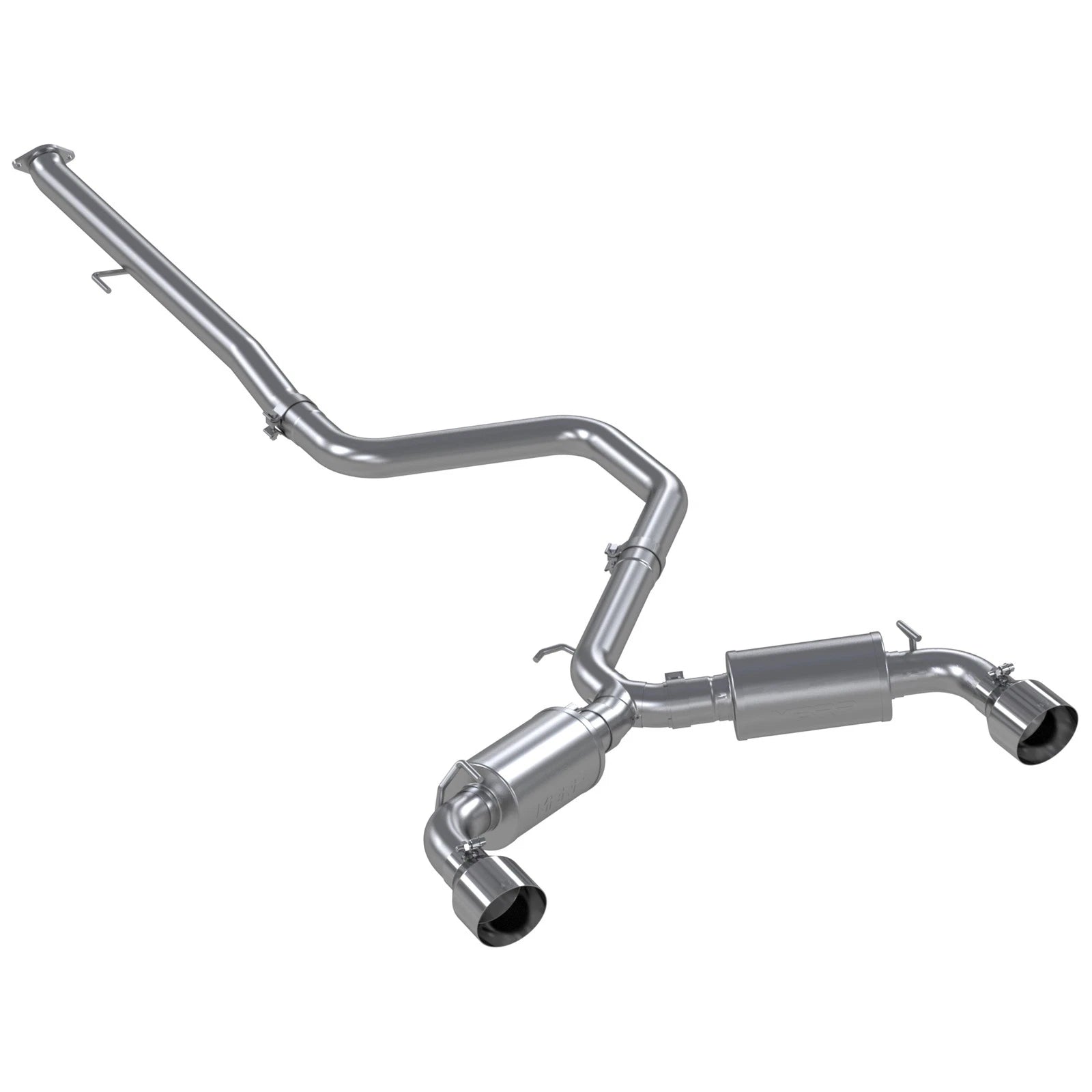 MBRP 2019+ Hyundai Veloster N 2.0L Turbo 3in Cat Back - Aluminized Steel - T304 Tip