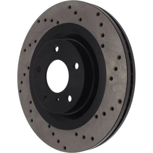 StopTech 08-09 Infiniti EX35 / 05-08 G35 / 09 G37 / 06-09 M35/M45 Drilled Left Front Rotor